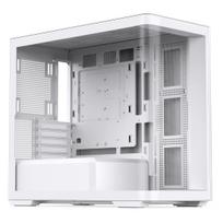 Jonsbo D300 Midi-Tower, 270 Grad, Tempered Glass – baltos spalvos