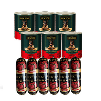 Hektor 6x1240g Jautiena + Premium Hektor šunų ėdalo batonėlis su jautiena 6x900g
