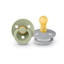 Čiulptukai BIBS COLOUR Sage / Cloud 2 dydis