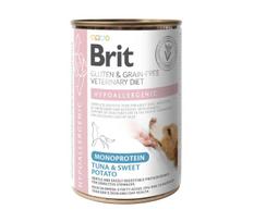 Brit Veterinary Diet Hypoallergenic Monoprotein Tuna skardinė šunims 400g