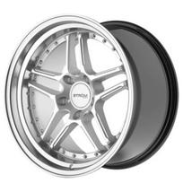 R18X9J 5X120 ET30 CB 72.6 Hyper Silver / Polished Dish