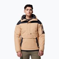 Vyriška pašiltinta striukė Columbia Challenger II Ins Pullover canoe/black