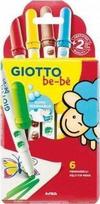 Giotto Super markeriai 6 spalvų Bebe GIOTTO
