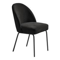 Juoda valgomojo kėdė Creston - Unique Furniture