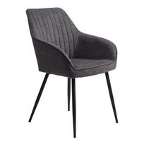 Valgomojo kėdė tamsiai pilkos spalvos Nolan – Unique Furniture