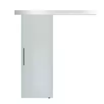 Stumdomosios durys, kambario durys su rankenos juosta, iš vienos pusės satinuotos, 2050x900 mm