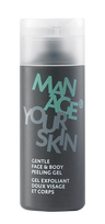 Manage Your Skin GENTLE FACE & BODY PEELING GEL - Švelnus veido ir kūno šveitiklis, 150ml