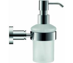 Duravit 99161000 -Sieninis muilo dozatorius D-CODE 390 ml matinio stiklo/blizgaus chromo