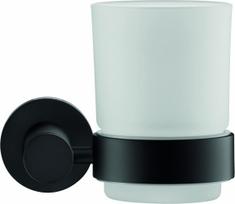 Duravit 99204600 - D-CODE dešininis sieninis dantų šepetėlių laikiklis, matinė juoda