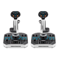 Thrustmaster Sol-R 2 HOSAS Space Sim Duo Black, White USB Flightstick Analogue / Digital PC