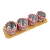 Magnetinė prieskoninė (4 indeliai)