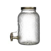 Indas stiklinis skysčiams su kraniuku 3,8 L talpos Home Deco KA0168
