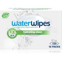 WaterWipes Hydrating Clean gaivinamosios drėgnosios servetėlės 12x60 vnt.