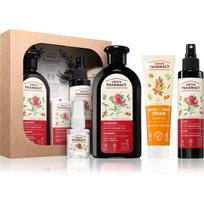 Green Pharmacy Argan Oil & Pomegranate Set dovanų rinkinys itin sausiems plaukams