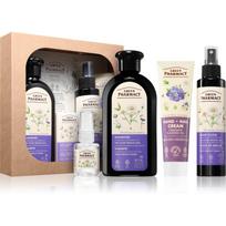Green Pharmacy Chamomile & Flaxseed oil Set dovanų rinkinys dažytiems plaukams