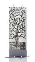 Žvakė FLATYZ „Gustav Klimt – Tree of Life, Black & White“, 15 cm