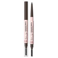 Antakių pieštukas Eveline Brow & Go Pomade Pencil Dark Brown, 1 vnt