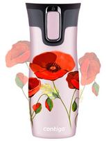 Termo puodelis Contigo West Loop 2.0 470 ml – „Aguonos Rožinis Matinis“