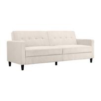 Iš kordinio velveto sulankstoma sofa baltos spalvos 82 cm Hartford – Støraa