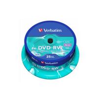 Verbatim DVD-RW 4.7GB 4x 25 pcs (252960)