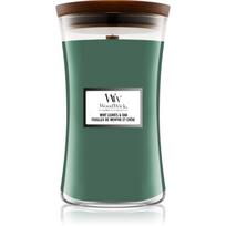Woodwick Mint Leaves & Oak kvapioji žvakė medinė dagtis 609.5 g