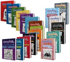 KNYGŲ RINKINYS. Nevykėlio dienoraštis (1-19 dalys) - Jeff Kinney