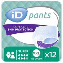 Sauskelnės iD Pants Super XXL, 12 vnt.
