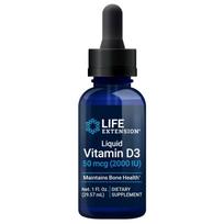 Life Extension Liquid Vitamin D3 2000 TV - 29,57 ml