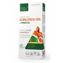Medica Herbs Curcumin 98% + Piperine 60 caps