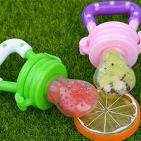 Cuddlenest - Silikoninis kūdikio vaisių maitintuvas su čiulptuku | Be BPA maisto kramtytuvas | Kūdikio maitinimo įrankis