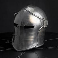 Cosplay Barbuta Riterio Šalmas Pilnas Plieno Italijos Stiliaus Šarvuotas Galvos Apdangalas , Cosplay Istorinis Atkūrimas