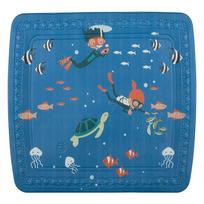 Vaikiškas neslystantis kilimėlis dušui 55x55 cm Scuba Diver – Spirella