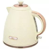 HOMCOM Virdymo Virdulys, 2200W, Vandens Lygio Indikatorius, Filtras, Greitas Virimas, Smėlio spalvos