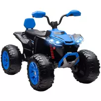 AIYAPLAY Vaikiskisk elektrinis keturratis, 24V elektrink transporto priemon su 4 ratais, priekiniais žibintais, USB jungtimi, MP3 funkcija, 6,5 km/h, 3-8 metai