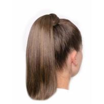 Arth Mažos uodegos plaukų priauginimo priedas 1 vnt. pakuotė, raištelio siūlas surišimui, vestuvių nuotakos grožio aksesuaras, Hear Baal perukas