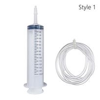 Plastikinis Didelis Švirkštas Didelės Talpos Maitinimo Rašalo Pompa Matavimo Daugkartinio Naudojimo 150ml-500ml Žarnos Švirkštas