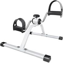 Pedalų treniruoklis Mini treniruoklis kojoms ir rankoms atsigauti Lengvas ir nešiojamas grindų dviratis Pedalų ciklo treniruoklis balta