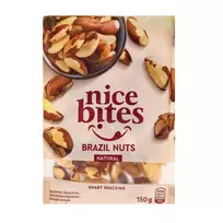 Bertoletijų riešutai NICE BITES, 150 g