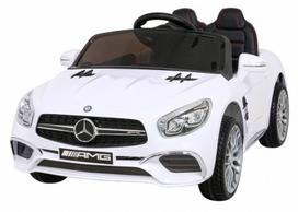 Vienvietis vaikiškas elektromobilis Mercedes Benz AMG SL65 S, baltas