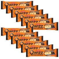 Nutrend Qwizz Protein Bar, žemės riešutų sviestas – 12 vnt.