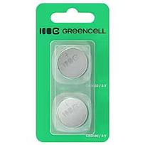 Green Cell Baterijas Green Cell 2x Lithium CR2032 3V 220mAh X2CR2032