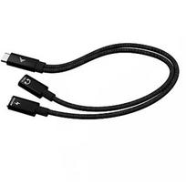 i-tec USB-C Cable Splitter Audio/Data Power Delivery 100W C31DUALSPLITTERCBLPD