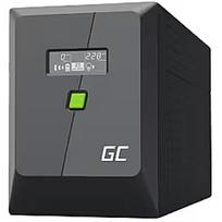 Green Cell Nepārtrauktas barošanas bloks Green Cell PowerProof LCD UPS 1500VA 900W USB 4x Schuko + IEC UPSLM900