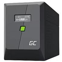 Green Cell Nepārtrauktas barošanas bloks Green Cell PowerProof LCD UPS 1500VA 1050W 2x Schuko + 3x IEC UPSLP1050