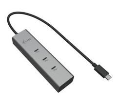USB-C Charging Metal HUB 5 port with USB-C video 8K + Power Delivery 85W