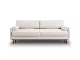 Sofa lova su patalynės dėže, Scott, 3 sėdimos vietos, 212x97x87, šviesiai smėlio spalvos