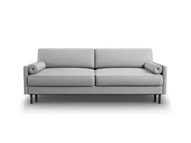 Sofa lova su patalynės dėže, Scott, 3 sėdimos vietos, 212x97x87, šviesiai pilka
