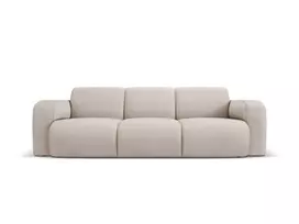 Sofa, Molino, 3 vietų, 235x95x72, smėlio spalvos