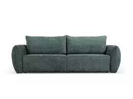 Sofa lova su patalynės dėže, Kaelle, 3 sėdimos vietos, 244x97x91, benzino spalvos