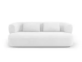 Boucle Sofa, Jenny, 3 vietų, 178x90x73, dramblio kaulo spalvos